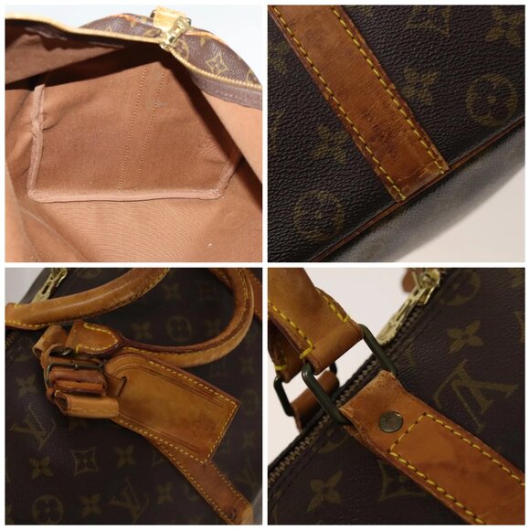 LOUIS VUITTON Monogram Keepall Bandouliere 50 Boston Bag - Picture 12 of 15